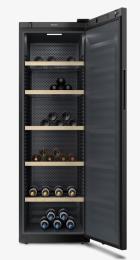 KWT 4584 E (12156930), MIELE Weinschrank, Freistehend, Schwarz, E